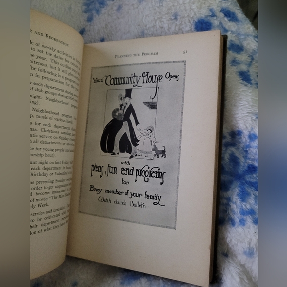 Vintage 1929 Character Building Through Recreation Book - Picture 6 of 8
